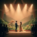 How to Choose the Perfect Backdrop for Your Engagement Stage