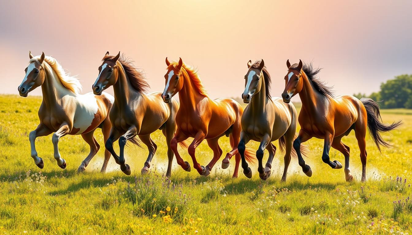 7 horse painting for home decoration
