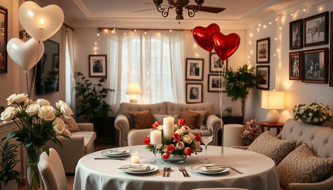 how to decorate home for wedding anniversary