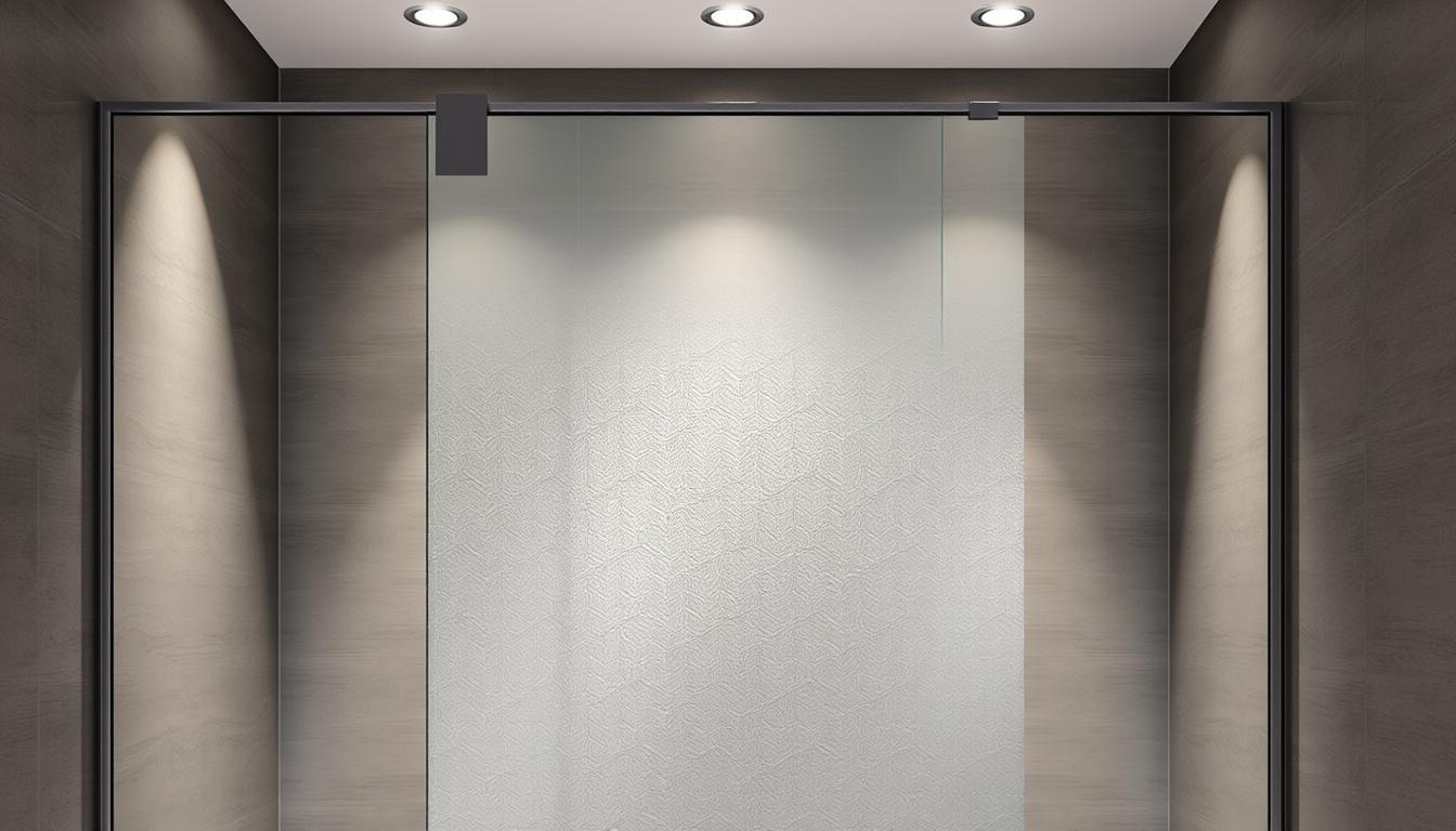how to decorate a bathroom with glass shower doors in 2025