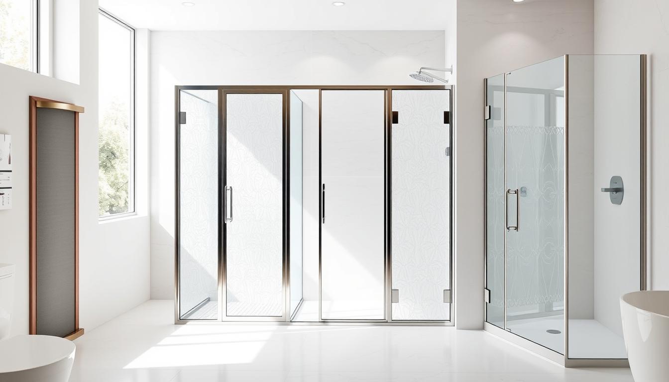 high quality image of glass shower door styles showcasing various modern and contemporary designs new decoration ideas. How to decorate a bathroom with glass shower doors in 2025