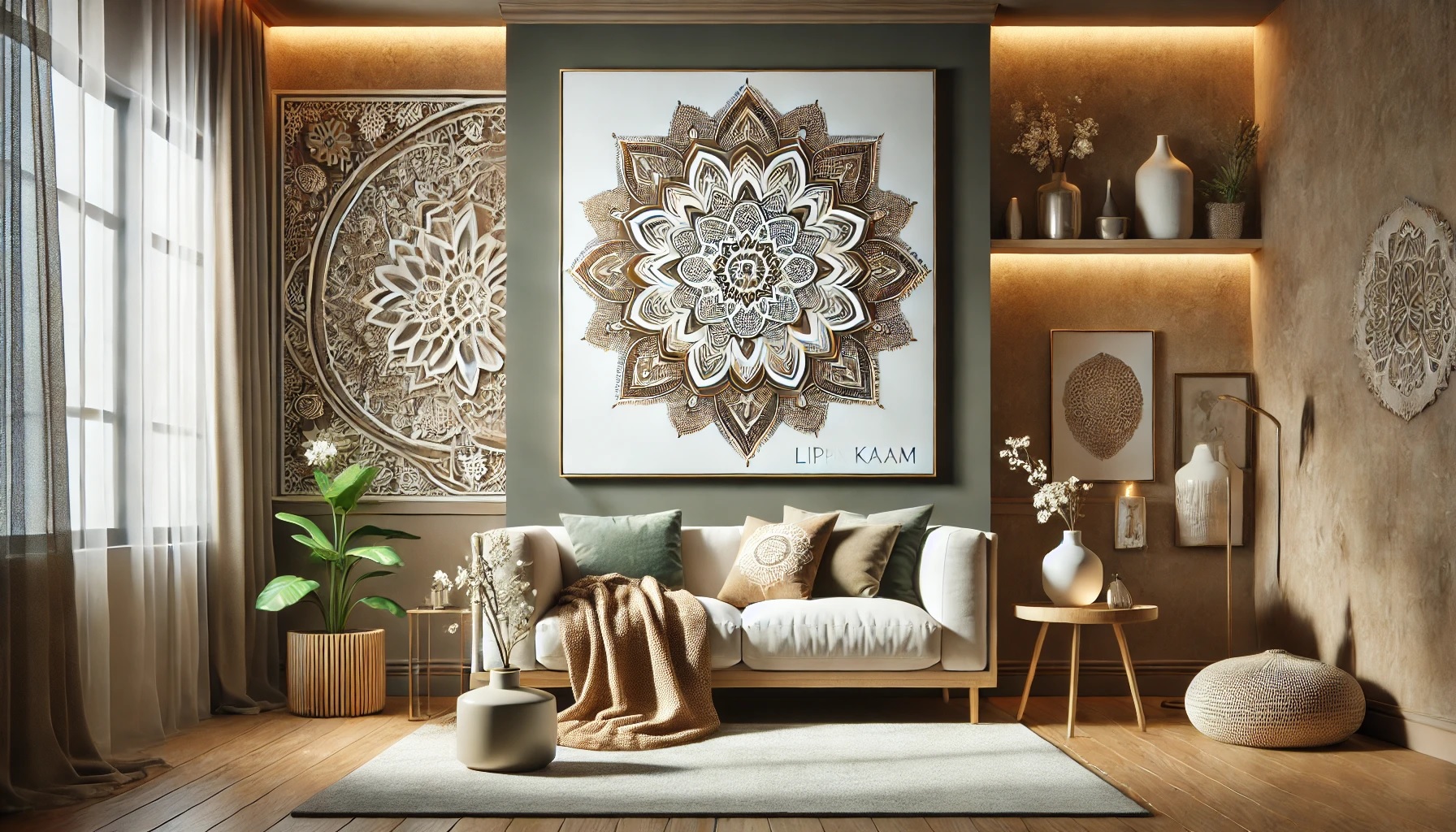 Modern Home Decor Ideas using Lippan Kaam