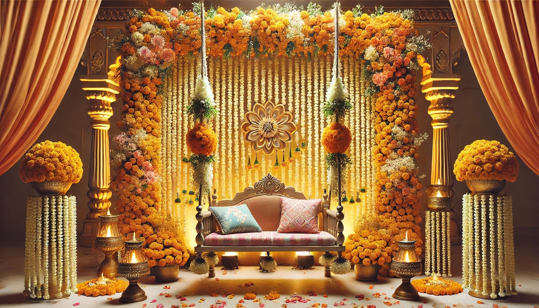 dohale jevan decoration at home