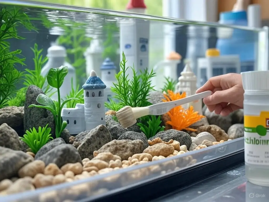 how to clean algae off aquarium decorations easy usa guide